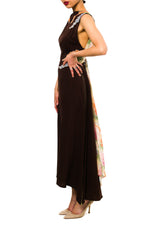 1930s Inspired Jean Paul Gaultier Floral Dress