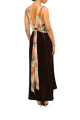 1930s Inspired Jean Paul Gaultier Floral Dress