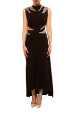 1930s Inspired Jean Paul Gaultier Floral Dress