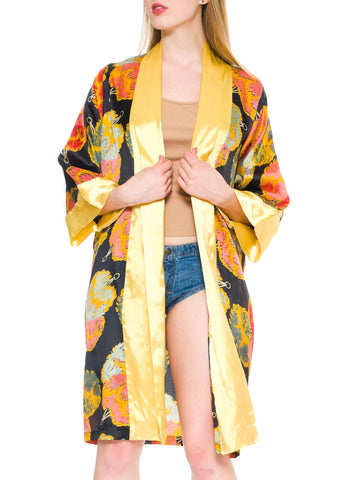 1920s Floral Kimono