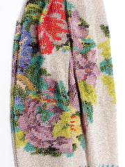 1880s Museum Floral Full Glass-beading Design