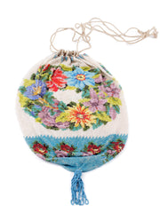 1880s Museum Floral Full Glass-beading Design Four