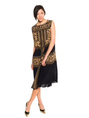 1920 Exqusite Tambour Embroiderd Dress